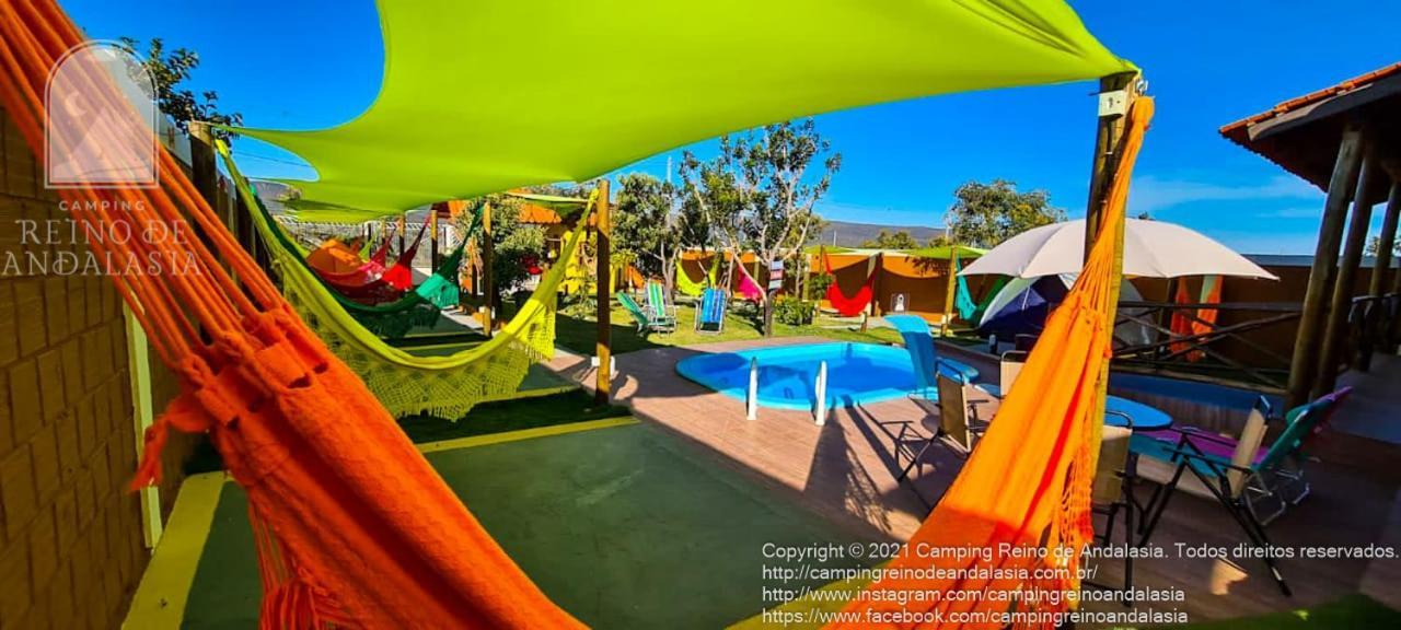 Camping Reino De Andalasia Alto Paraíso de Goiás Exteriör bild