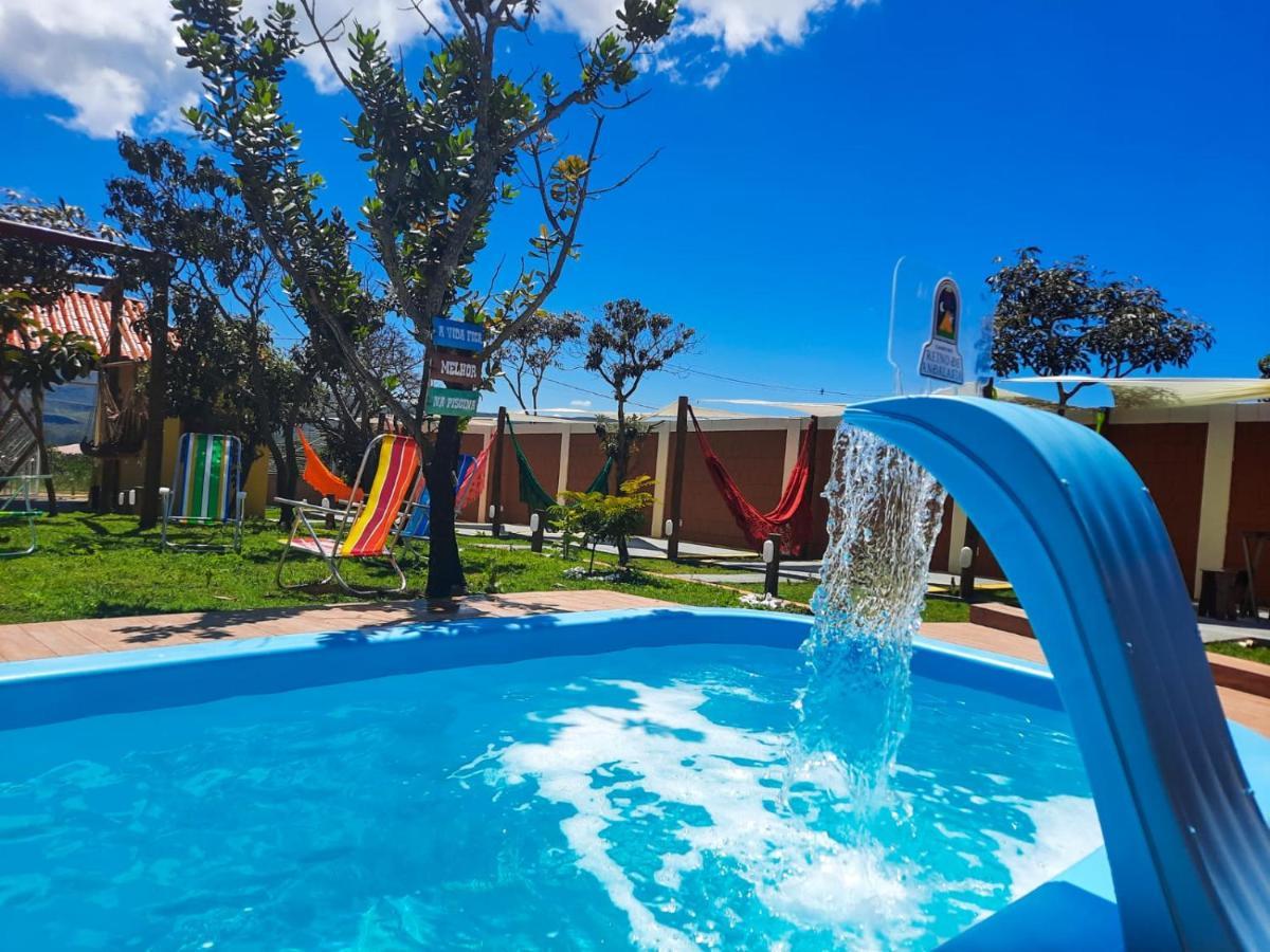 Camping Reino De Andalasia Alto Paraíso de Goiás Exteriör bild