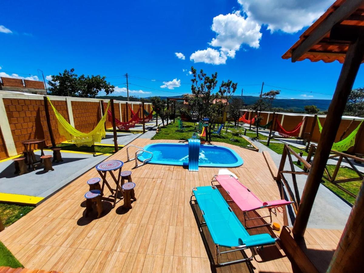 Camping Reino De Andalasia Alto Paraíso de Goiás Exteriör bild
