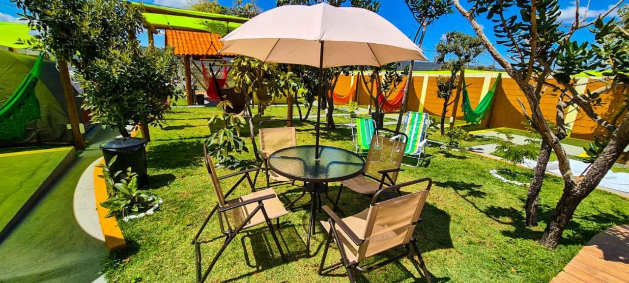 Camping Reino De Andalasia Alto Paraíso de Goiás Exteriör bild