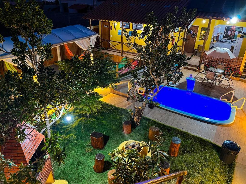 Camping Reino De Andalasia Alto Paraíso de Goiás Exteriör bild