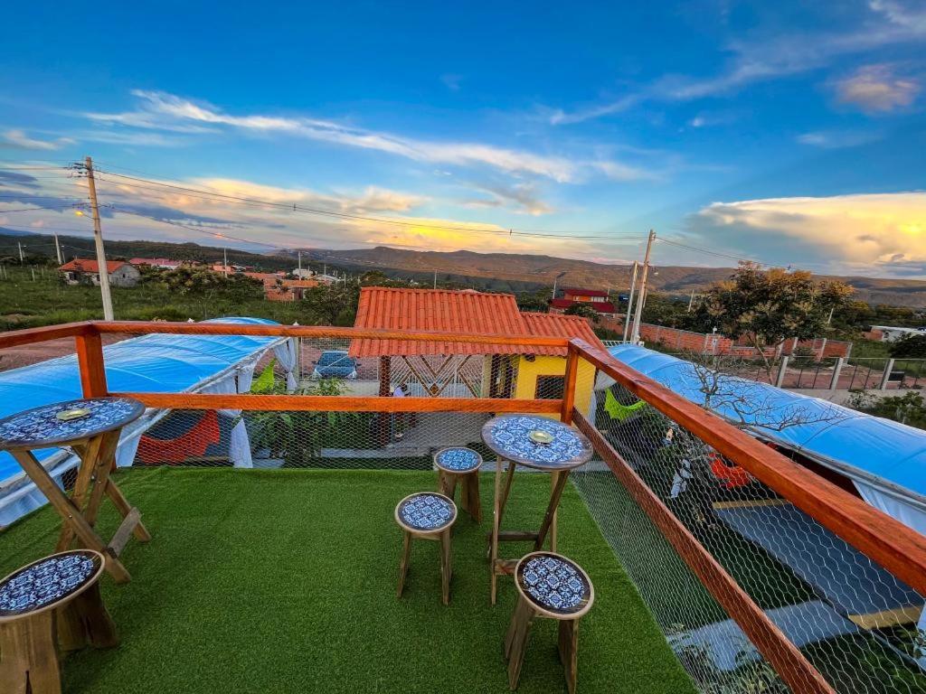 Camping Reino De Andalasia Alto Paraíso de Goiás Exteriör bild