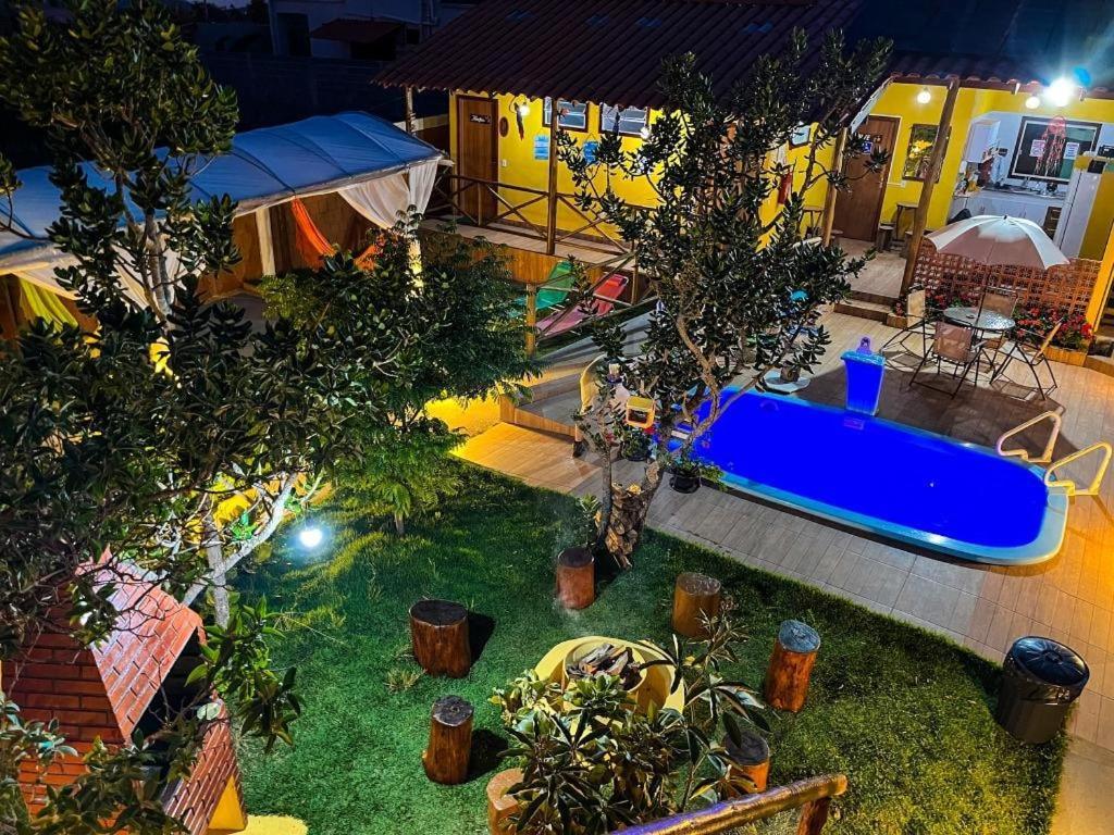 Camping Reino De Andalasia Alto Paraíso de Goiás Exteriör bild